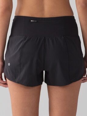 Lululemon Smooth Stride Shorts Laser Cut Mesh